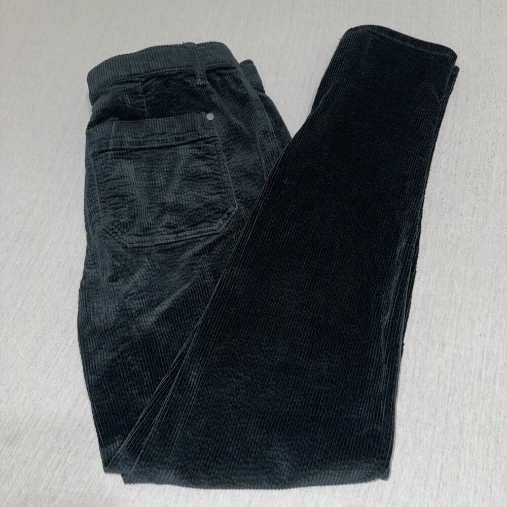 Judy Blue Jogger Corduroy Pants Womens Sz 13/31 (32x31) Emerald Green Drawstring